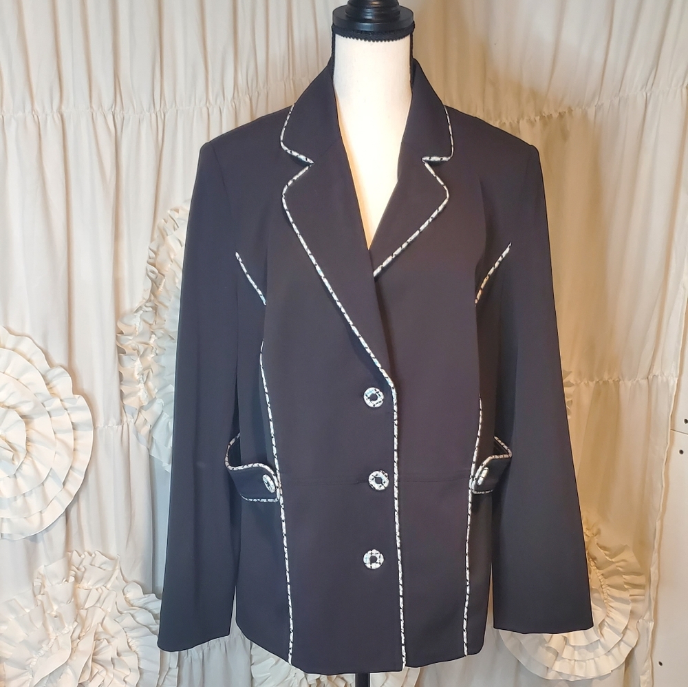Lane Bryant Black Jacket/Blazer size 14